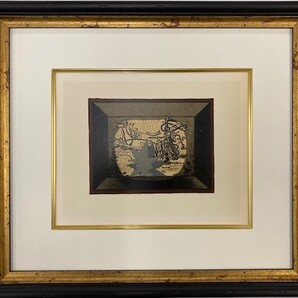 【特価】 ≪ ジョルジュ ブラック ≫ リトグラフ【石版画】 LE CHAR VERNI 1963年 GEORGES BRAQUE