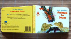 ..送料190円　Brian Wildsmith's Animals to Count (数かぞえ知育絵本) ボードブック