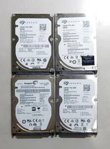 KN3803 【中古品】 Seagate ST500LM021 HDD 4個セット