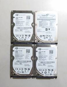 KN3802 【中古品】 Seagate ST500LM021 HDD 4個セット