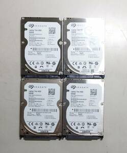 KN3805 【中古品】 Seagate ST500LM021 HDD 4個セット