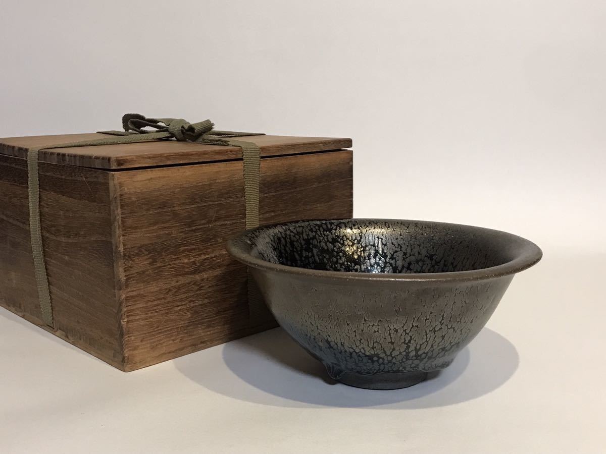 宋朝期天目茶碗図録類品唐物中国美術箱付| JChere雅虎拍卖代购