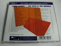 ジョン・バリー 「THE HITS ＆ THE MISSES」　2枚組　５０曲　輸入盤 _画像2