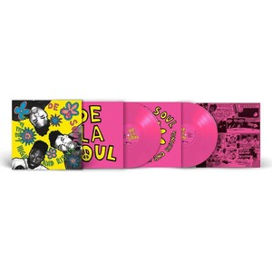 新品/DE LA SOUL/3 FEET HIGH AND RISING / DOUBLE VINYL/Opaque Magenta vinyl With Comic Insert/デ・ラ・ソウル/コミックインサート付き