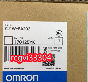 新品 OMRON/オムロン CJ1W-PA202 プログラマブルコントローラ 保証6ヶ月