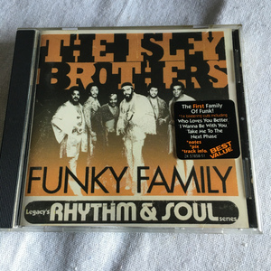 THE ISLEY BROTHERS「Funky Family」＊コンピレーション・アルバム　＊「Showdown」「I Wanna Be With You」「The Heat is On」他、収録