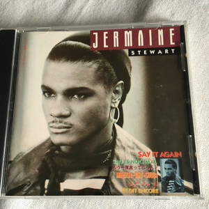 JERMAINE STEWART「SAY IT AGAIN」＊ソウルトレインダンサーズを足掛かりに成功を手にした男性シンガーの1988年リリース・3rdアルバム