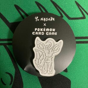 YU NAGABA × POKEMON CARD GAME BEAMS PINS リーフィア ピンズ