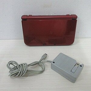 * operation goods * New Nintendo 3DS LL / RED-001 / metallic red / charger / touch pen / present condition goods / rare goods / valuable / that time thing / rare 