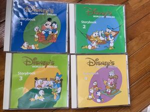 【送料無料】ディズニー英語システム ワールドファミリー Storybook ストーリーブック CD 1 2 3 4 1～4セット 