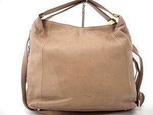 FURLA フルラ レザー 2WAY ショルダー バッグ ピンク ■■ ☆ dfc2 レディース