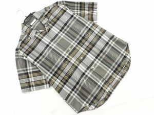 BEAUTY & YOUTH view ti& Youth United Arrows check shirt sizeS/ black x gray #* * dfa6 men's 