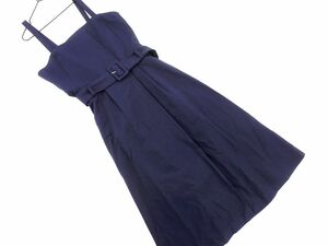 AG by aquagirle-ji-bai Aqua Girl belt attaching 2WAY A line One-piece sizeM/ dark blue #* * dfa8 lady's 