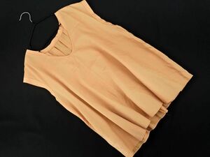  cat pohs OK SHIPS Ships no sleeve cut and sewn size38/ beige #* * dfa9 lady's 