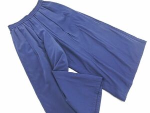 BEAMS HEART Beams Heart wide Easy pants navy blue ## * dfb3 lady's 