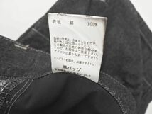 291295=HOMME 291295オム デニム クロップド パンツ size?/紺 ■◆ ☆ dfb6 メンズ_画像4