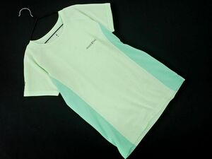 ネコポスOK mont-bell モンベル 1104927 クルーネック 半袖 Tシャツ sizeS/ミント ■◆ ☆ dfb9 レディース