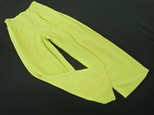  Moussy linen. Easy pants size1/ yellow #* * dfc0 lady's 