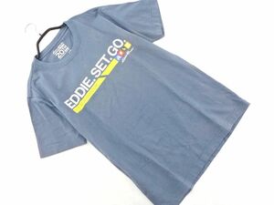 ネコポスOK Eddie Bauer エディーバウアー 日本上陸 20周年記念 Tシャツ sizeXS/グレー ■◆ ☆ dfc2 メンズ