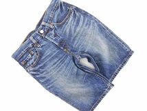 LEVI’S リーバイス SW501-00 ボタンフライ ハーフ デニムパンツ sizeS/紺 ■◆ ☆ dfc3 レディース_画像1