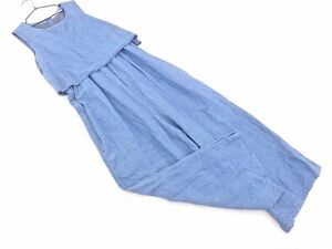 KBF Cavy Fed Research Linen Linen смешанный фальшивый слоистый All -In -One Sizeone/Blue ■ ☆ DFC7 Ladies