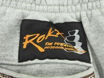 ROKX ロックス スウェット クライミング ショート パンツ sizeS/グレー ■◆ ☆ dfc9 メンズ_画像6