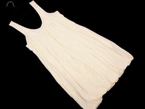 MOUSSY Moussy no sleeve ba Rune tunic One-piece size1/ ivory #* * dfd0 lady's 