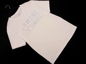 ネコポスOK ARMANI EXCHANGE アルマーニエクスチェンジ ホロ ロゴ Tシャツ sizeXS/白 ■◆ ☆ dfd0 メンズ