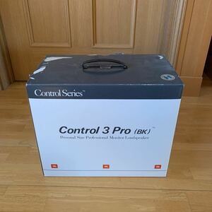 JBL ジェービーエル Control 3 Pro (BK)スピーカー ペア 取扱説明書&箱付 中古品 美品 送料無料