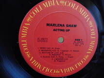 *【LP】MARLENA SHAW / ACTING UP（輸入盤）JC35073_画像2