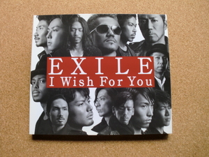 ＊【CD+DVD】EXILE／I Wish For You（RZCD46686/B）（日本盤）