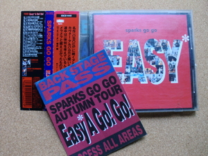 ＊【CD】SPARKS GO GO／EASY（ESCB1440）（日本盤）ステージパス付