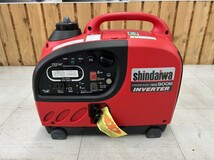 【愛知 東海店】CE838【未使用品・売切】shindaiwa インバータ発電機 iEG900M-Y 50/60Hz ★ 新ダイワ インバーター 防災 アウトドア_画像4