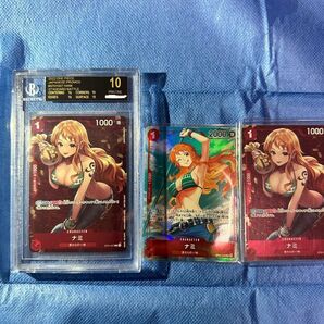 最高評価 ナミ プロモ bgs10 ブラックラベル おまけ付き ワンピースカード