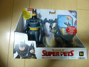  Fischer price DC....! super pet Batman & Ace 