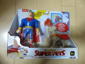  Fischer price DC....! super pet Superman &klipto