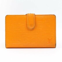 LOUIS VUITTON ルイヴィトン エピ ポルトモネ ビエ ヴィエノワ M6324H 2つ折り財布 がま口 マンダリン オレンジ #32920YR_画像1