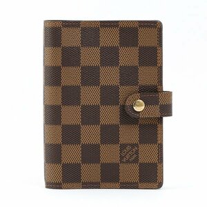 LOUIS VUITTON ルイ ヴィトン ダミエ R20700 アジェンダPM 6穴式 手帳カバー スケジュール帳 #31359YR