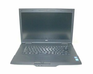 【JUNK】NEC VERSAPRO VK26TX-J Core i5-4210M 2.6GHz バックライト不良 ACアダプタ付属なし