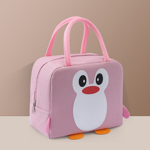 ランチバック　断熱　オシャレ　かわいい　ピンク色　レアデザイン　弁当　人気　ハンドバッグ