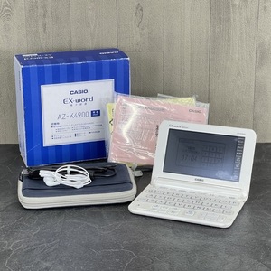 電子辞書 【中古】動作保証 CASIO XD-K4900 EX-word DATAPLUS 9 カシオ エクスワード 学校パック ケース付 / 63915