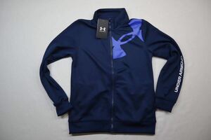 【新品】アンダーアーマー UNDER ARMOUR ジュニア 長袖ジャージジャケット UA TRACK JACKET 1375484 ジュニア140(YMD)