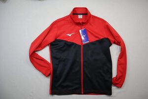 [ новый товар ] Mizuno MIZUNO тренировка одежда джерси 32JC241062 красный × черный Junior 160