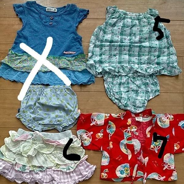 80センチ2点セット女の子 2