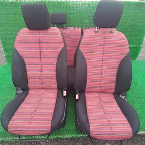 415 Mazda Demio DE3FS front left right seat driver`s seat passenger's seat driver seat rear seats for 1 vehicle * delivery conditions equipped 