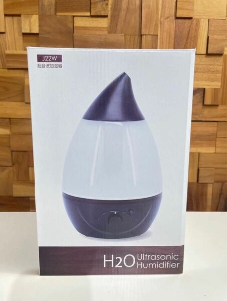 【新品】H2O 超音波加湿器