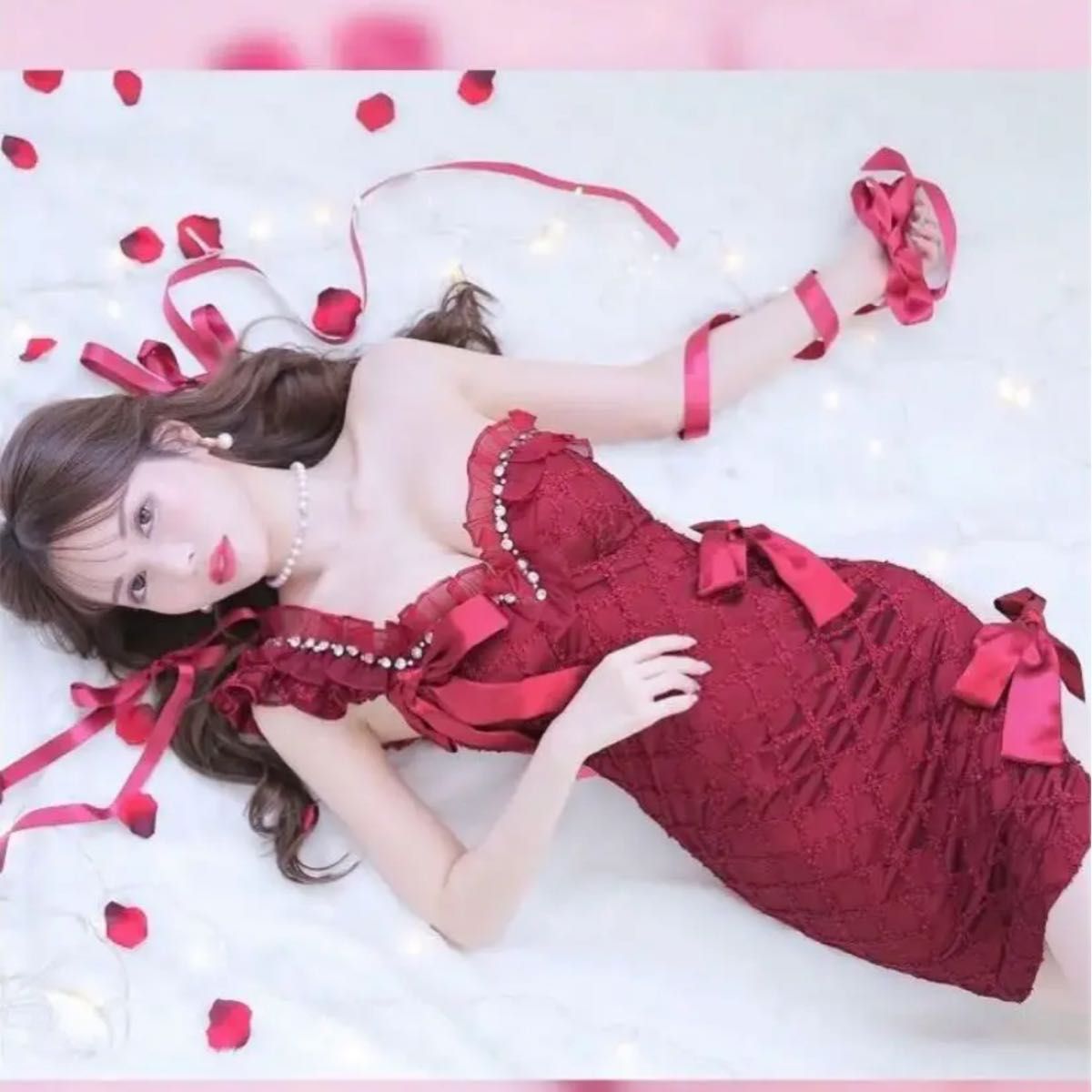 ◇-¥3000お値下げ中‼︎◇ MARUKO ❃ リバーレースドレス❃ 限定Sale