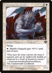 MTG ■白/英語版■ 《大理石のガーゴイル/Marble Gargoyle》★旧枠FOIL★モダンホライゾン２ MH2