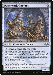 MTG ■無/英語版■ 《パッチワーク・ノーム/Patchwork Gnomes》★FOIL★モダンホライゾン２ MH2