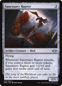 MTG ■無/英語版■ 《聖域の猛禽/Sanctuary Raptor》★FOIL★モダンホライゾン２ MH2